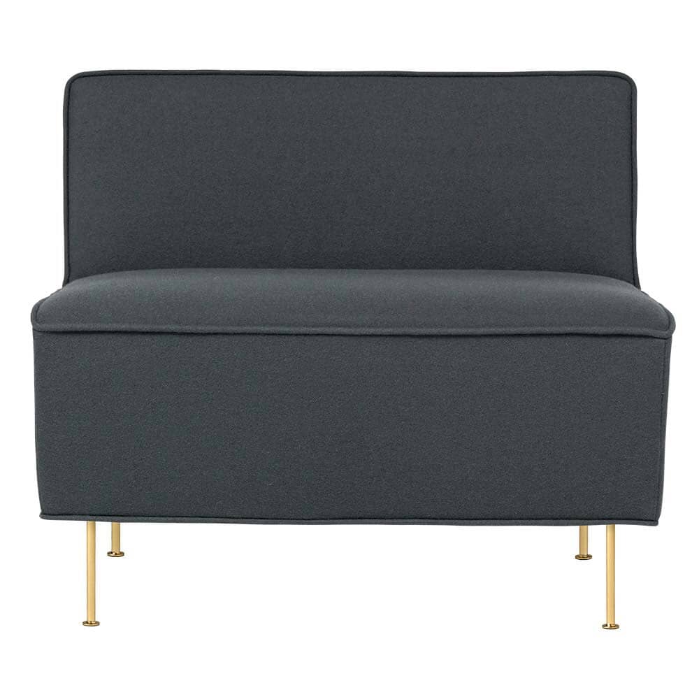 Modern Line Lounge Chair lounge chair Gubi 