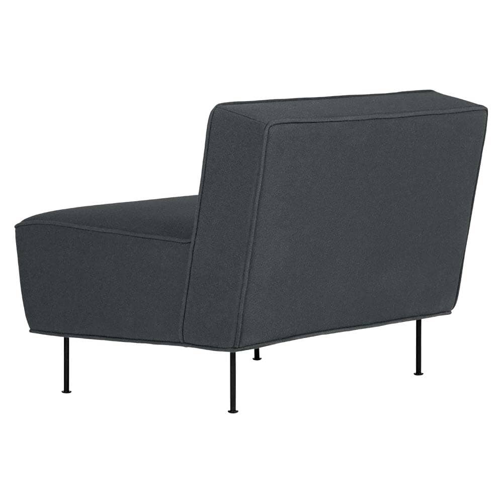 Modern Line Lounge Chair lounge chair Gubi 