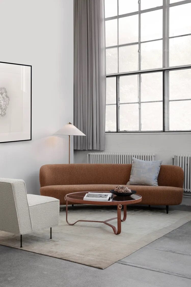 Modern Line Lounge Chair lounge chair Gubi 