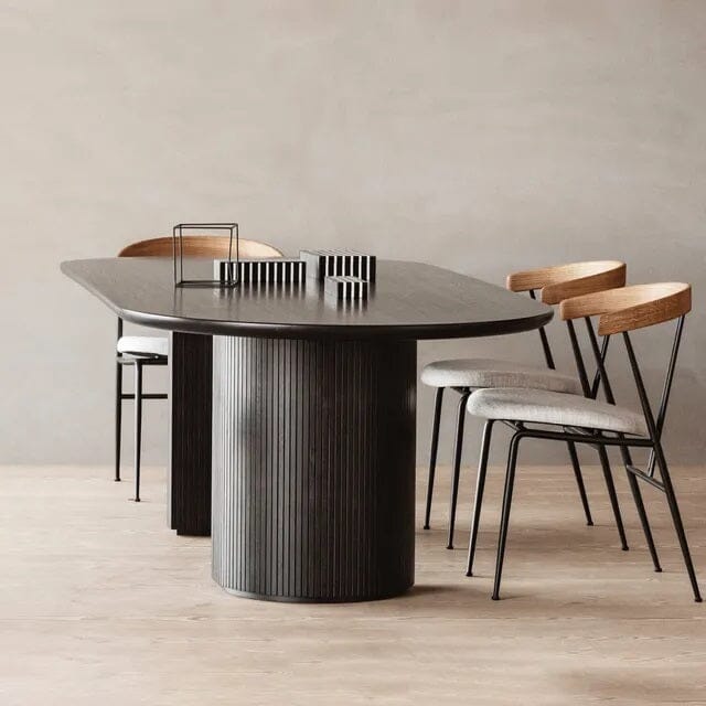 Moon Dining Table - Round Dining Tables Gubi 