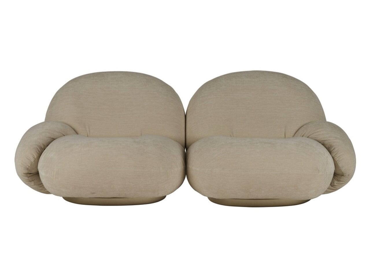 Pacha Modular Sofa – 2 Seater With Armrests Sofa Gubi 