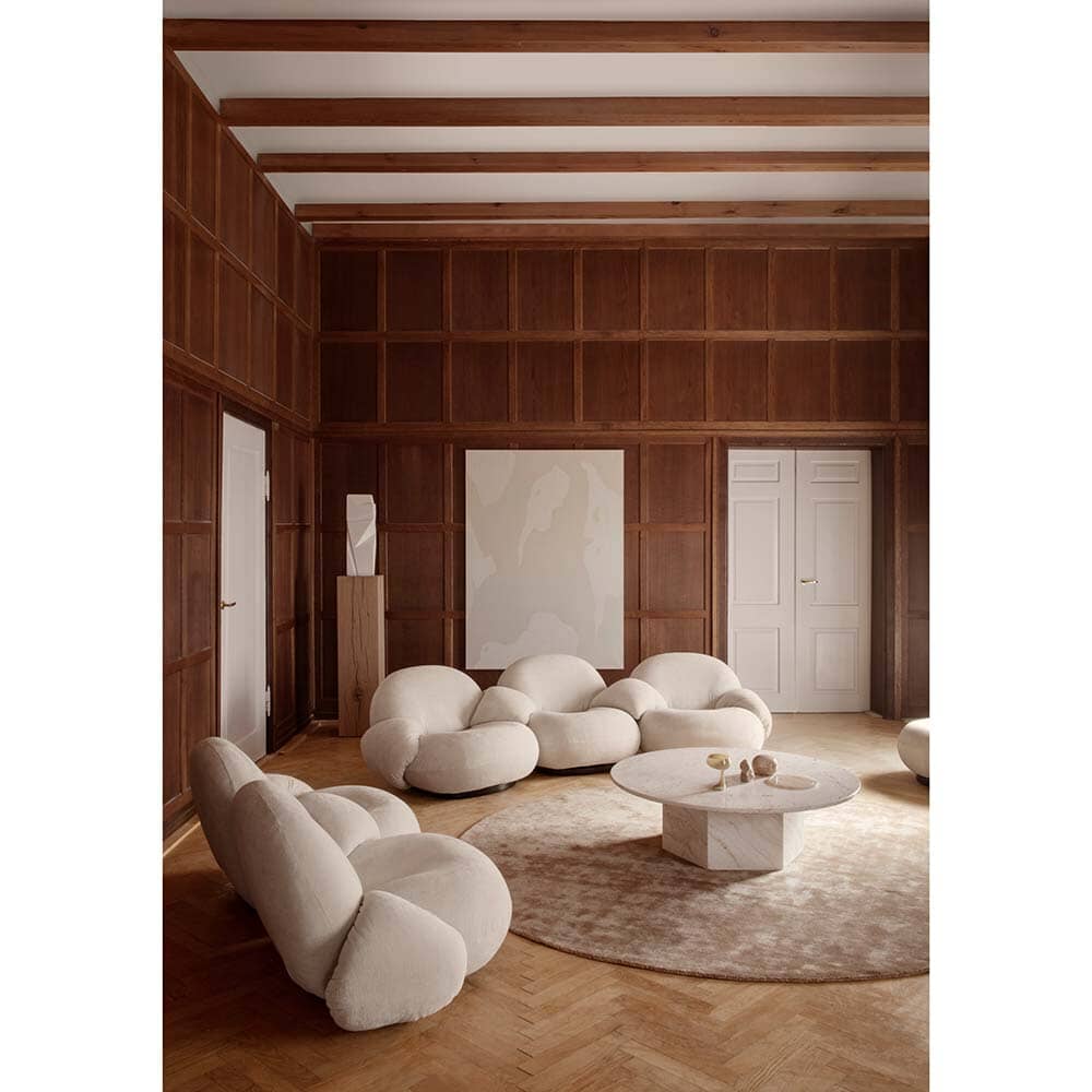 Pacha Modular Sofa – 2 Seater With Armrests And Middle Armrest Sofa Gubi 
