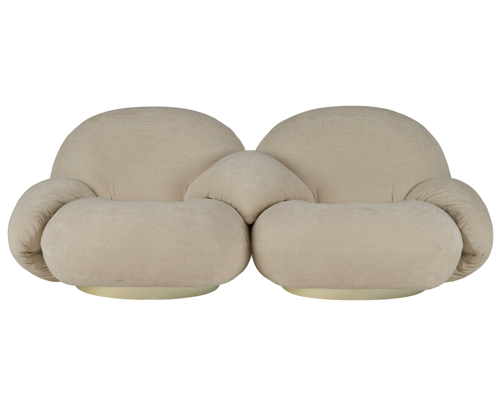 Pacha Modular Sofa – 2 Seater With Armrests And Middle Armrest