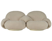 Pacha Modular Sofa – 2 Seater With Armrests And Middle Armrest Sofa Gubi 