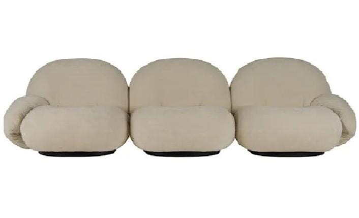 Pacha Modular Sofa – 3 Seater With Armrests Sofa Gubi 
