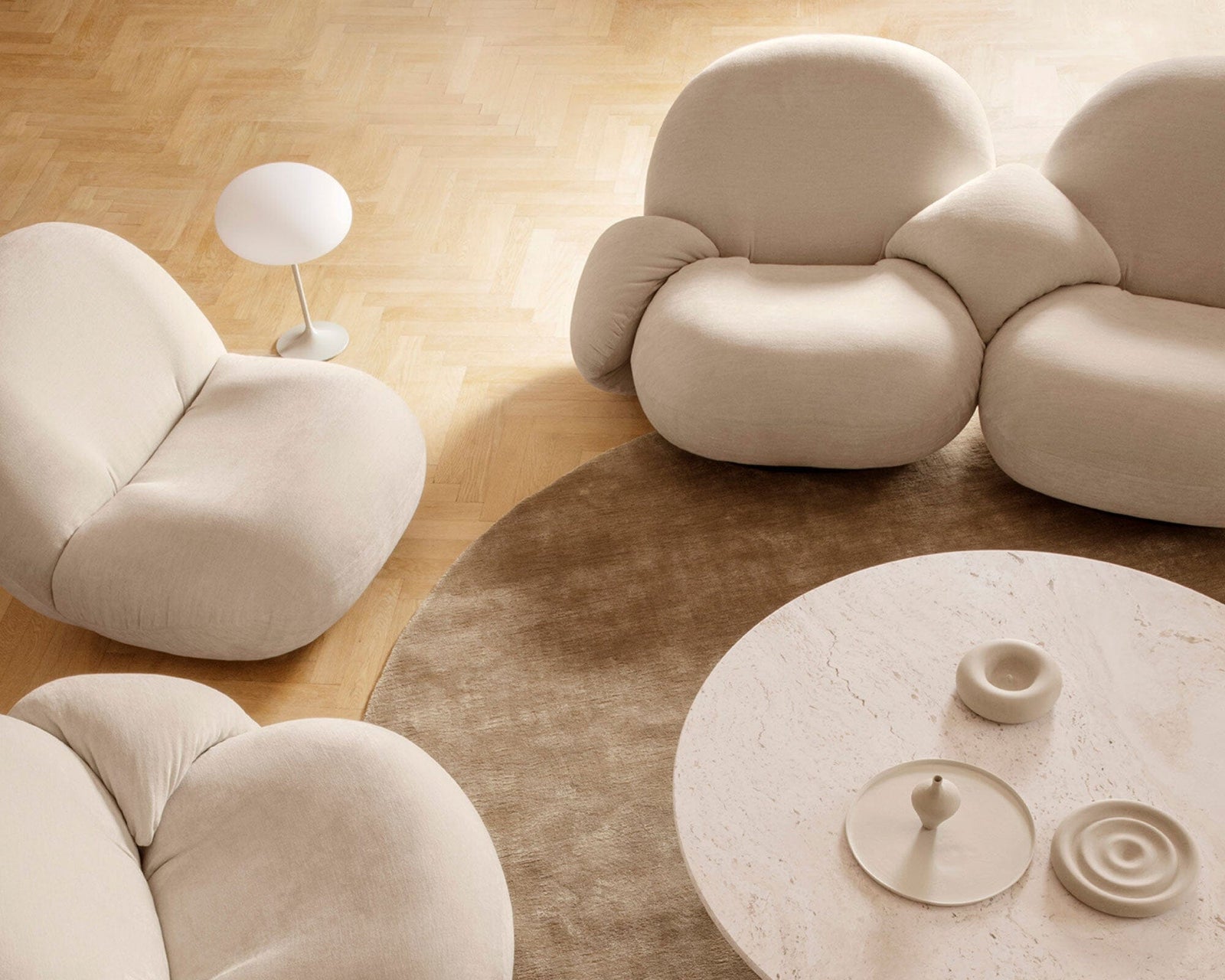 Pacha Outdoor Modular Sofa - 2 Seater Sofa Gubi 