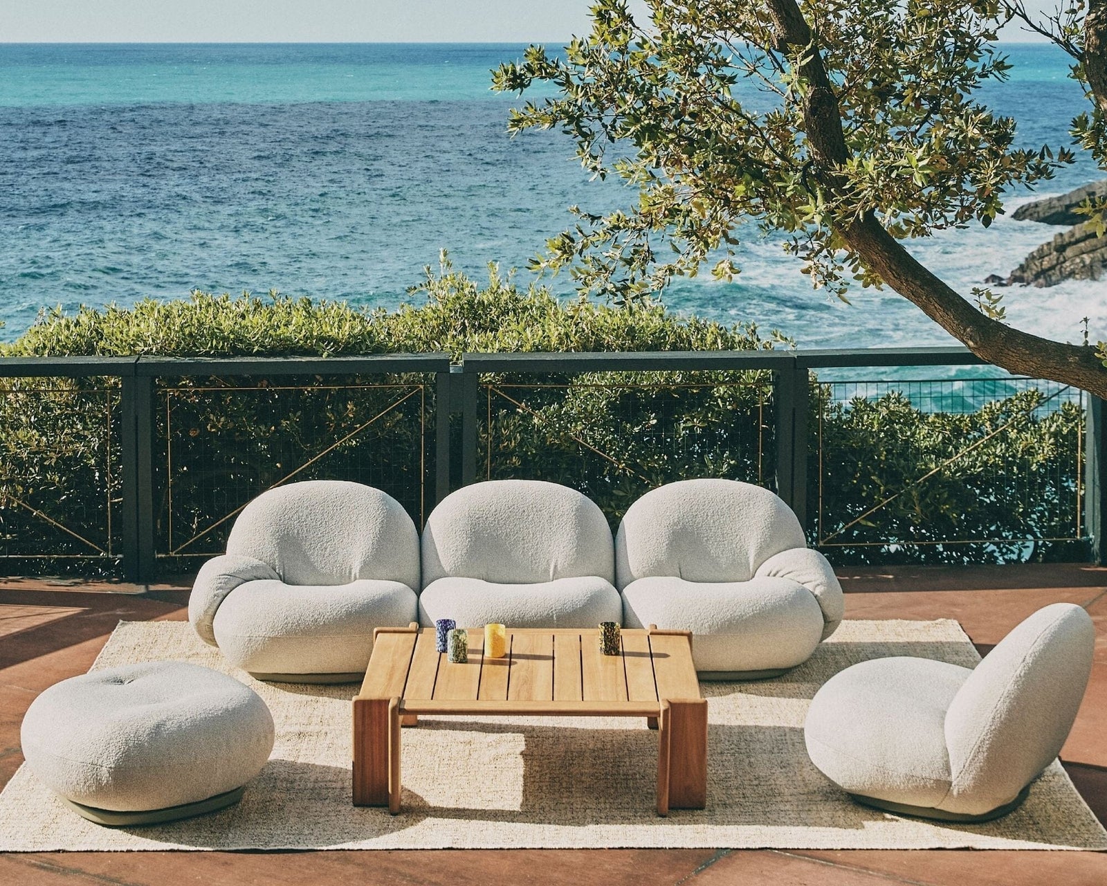 Pacha Outdoor Modular Sofa - 3 Seater Sofa Gubi 