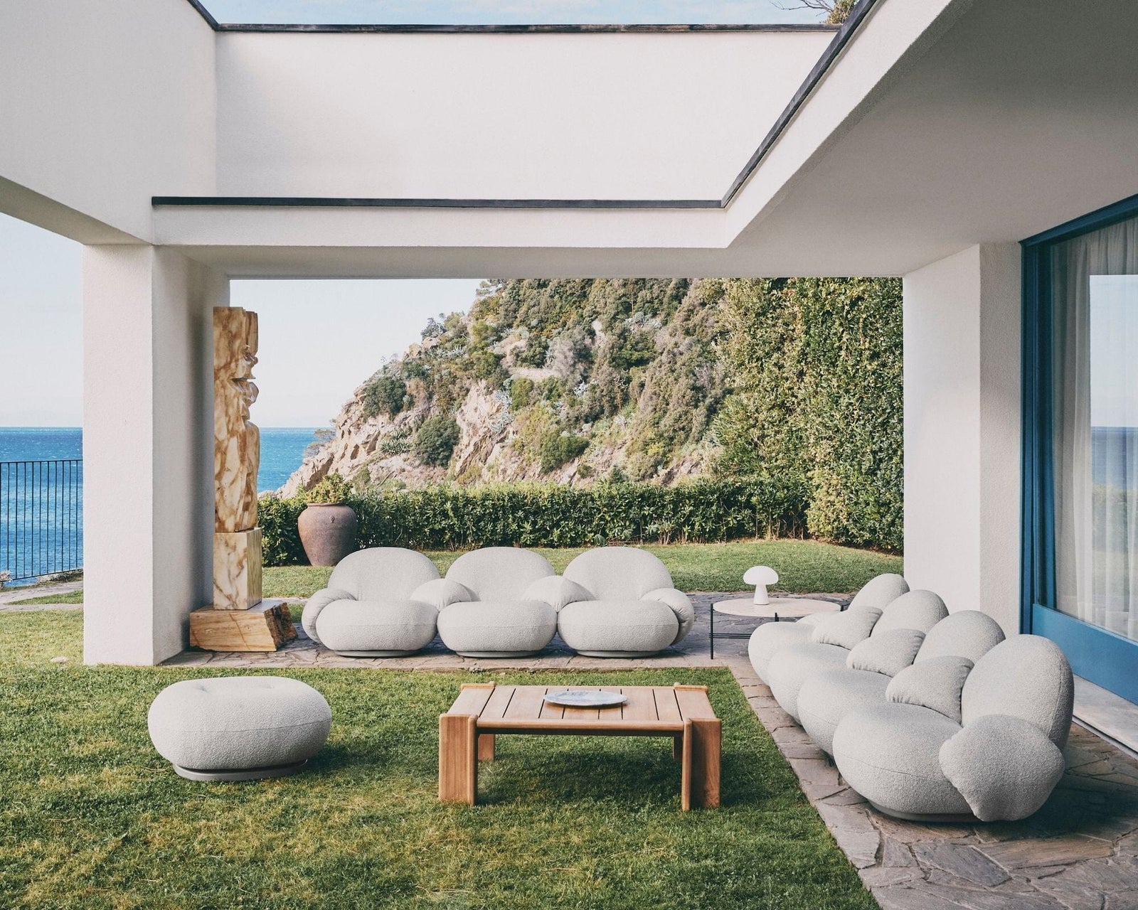 Pacha Outdoor Modular Sofa - 3 Seater Sofa Gubi 