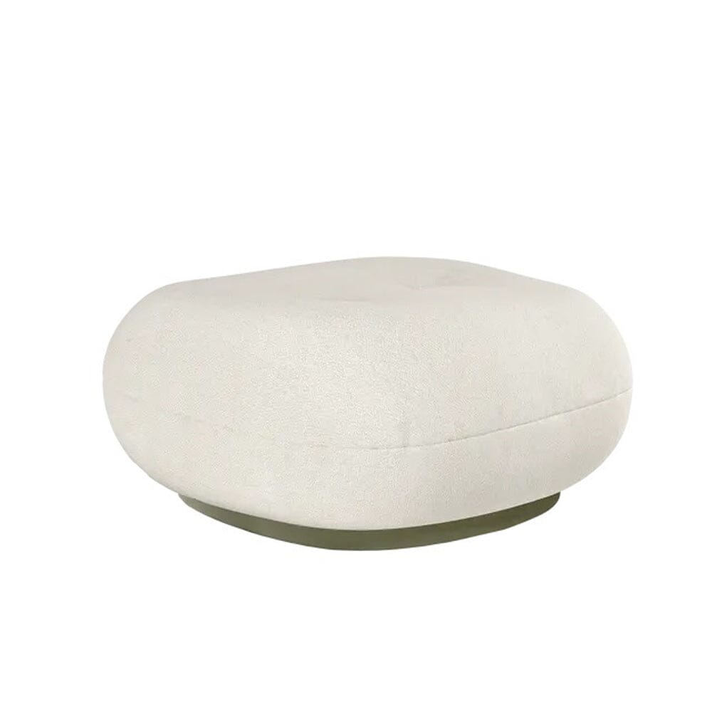 Pacha Outdoor Ottoman Ottoman Gubi Liber Dedar (003 Standard) Moss Gray Swivel