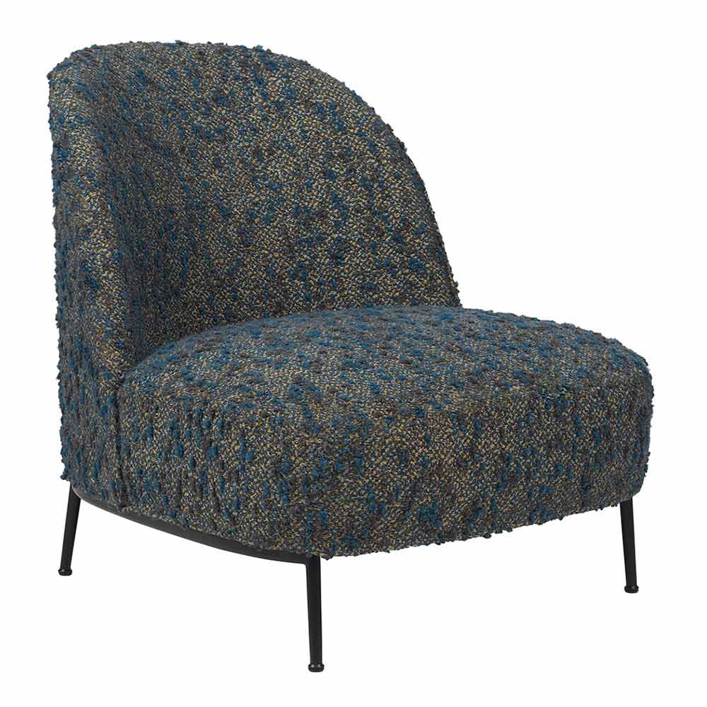 Sejour Fully Upholstered Lounge Chair lounge chair Gubi 