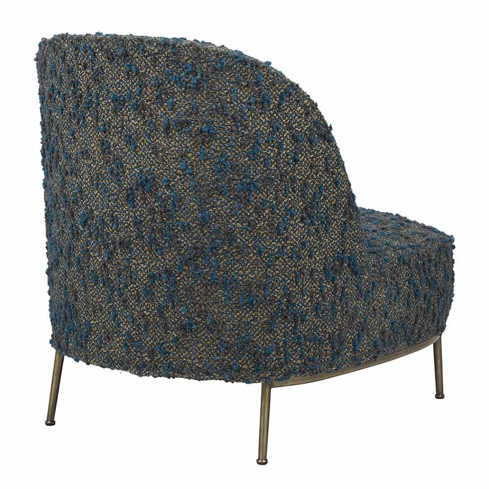 Sejour Fully Upholstered Lounge Chair lounge chair Gubi 