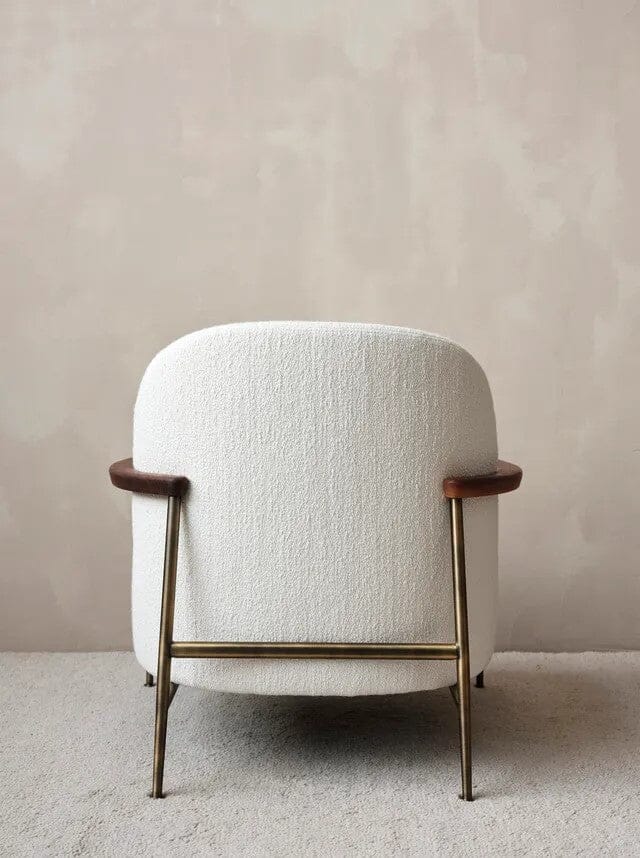 Sejour Fully Upholstered Lounge Chair lounge chair Gubi 
