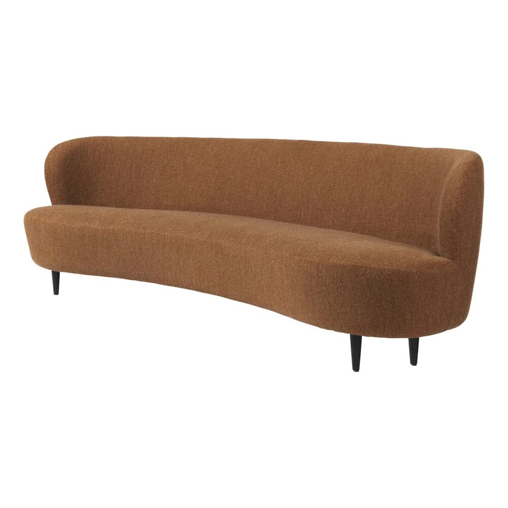 Stay Sofa Curved with Wood Legs Sofa Gubi 