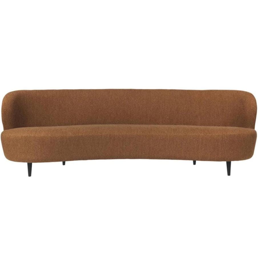 Stay Sofa Curved with Wood Legs Sofa Gubi 