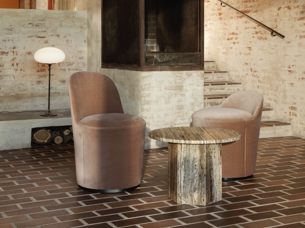 Tail Fully Upholstered High Back Dining Chair Chairs Gubi 