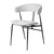 Violin Dining Chair - Fully Upholstered Chairs Gubi 