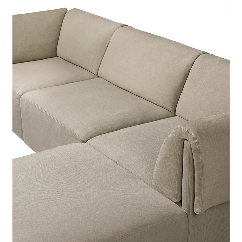 Wonder 3-Seater Sofa With Chaise Lounge Sofa Gubi 