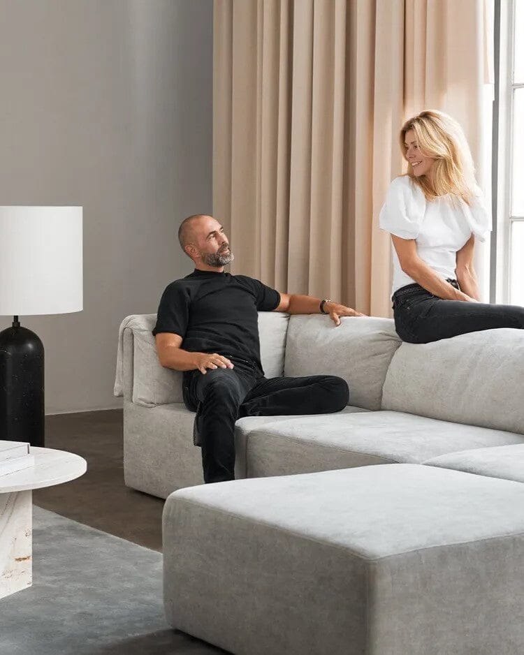 Wonder 3-Seater Sofa With Chaise Lounge Sofa Gubi 