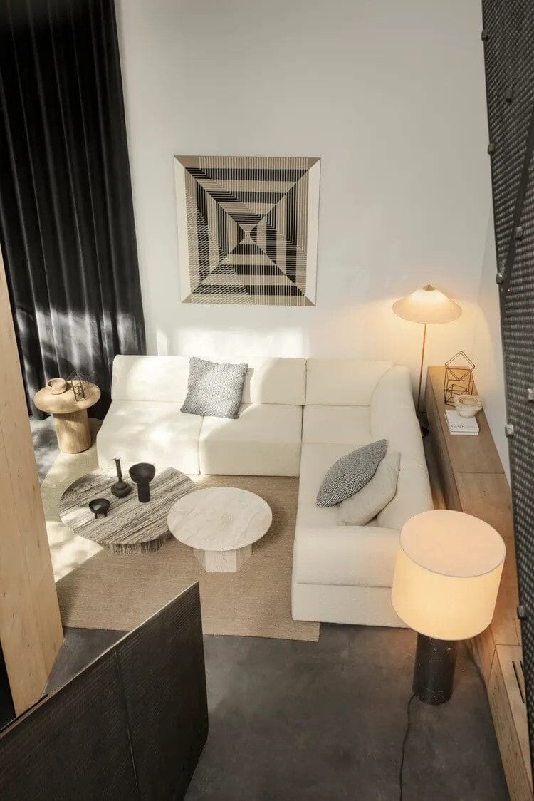 Wonder 3-Seater Sofa Without Armrests Sofa Gubi 
