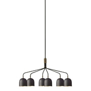 Howard Chandelier Pendant Lights Gubi Gunmetal 