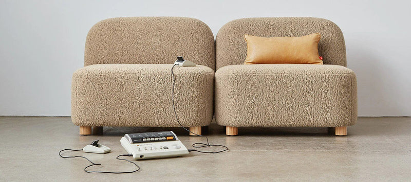 Circuit Modular Armless Chair - Set of 2 lounge chair Gus Modern 