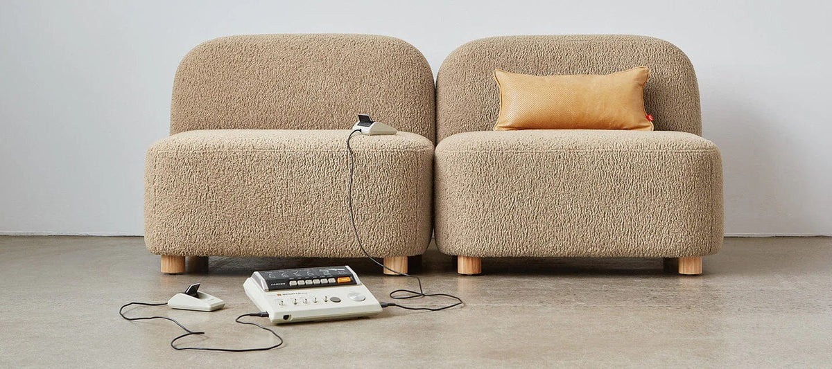 Circuit Modular Armless Chair - Set of 2 lounge chair Gus Modern 