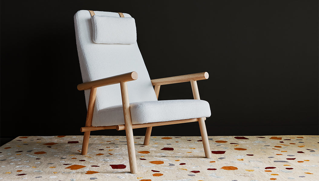 Labrador Lounge Chair &amp; Ottoman lounge chair Gus Modern 