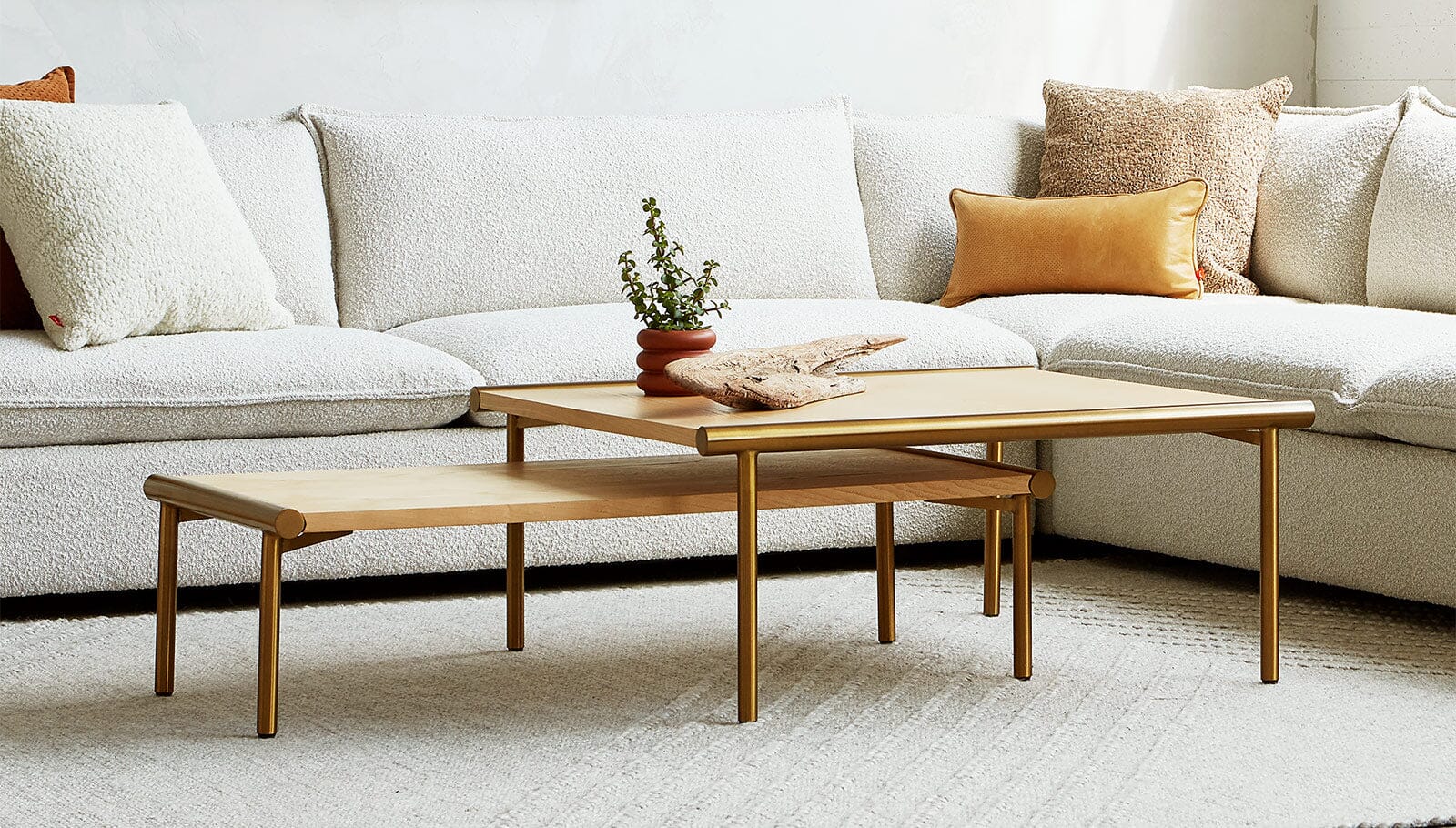 Manifold Square Coffee Table Coffee table Gus Modern 