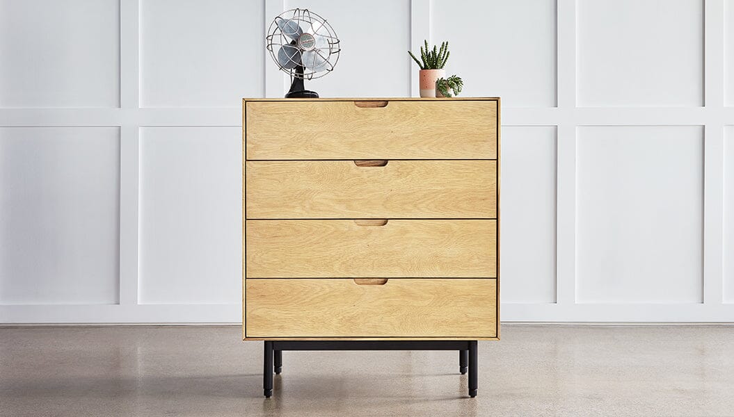 Munro 4 Drawer Dresser storage Gus Modern 