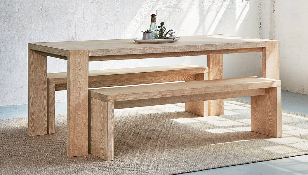 Plank Dining Bench Benches Gus Modern 