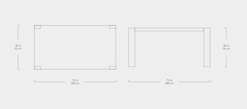 Plank Dining Table Dining Tables Gus Modern 