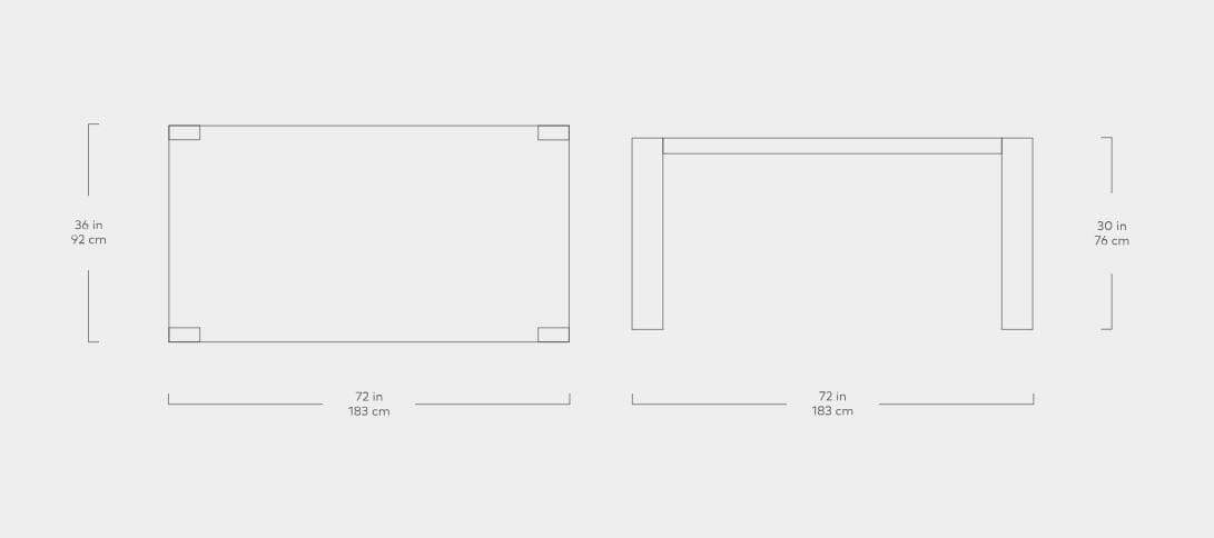 Plank Dining Table Dining Tables Gus Modern 