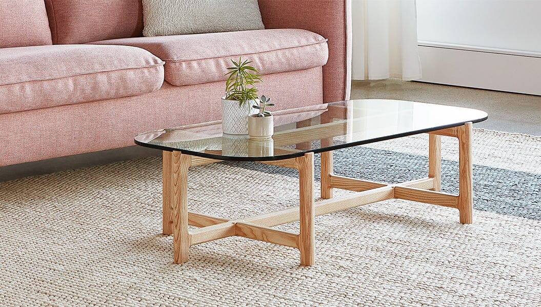 Quarry Rectangle Coffee Table Coffee Tables Gus Modern 