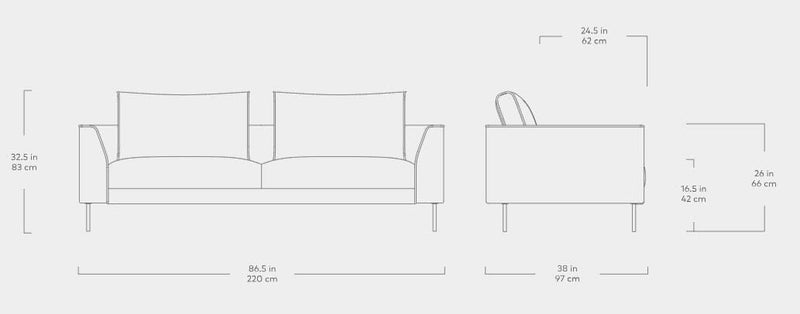 Renfrew Sofa Sofa Gus Modern 