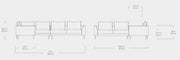 Renfrew XL Sectional Sofa Gus Modern 