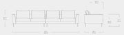 Renfrew XL Sofa Sofa Gus Modern 