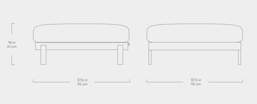 Silverlake Ottoman Ottoman Gus Modern 