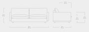 Sola Sofa Sofa Gus Modern 