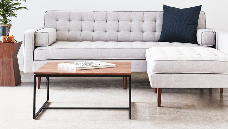 Tobias Square Coffee Table Tables Gus Modern 