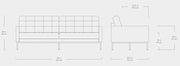 Towne Sofa Sofa Gus Modern 