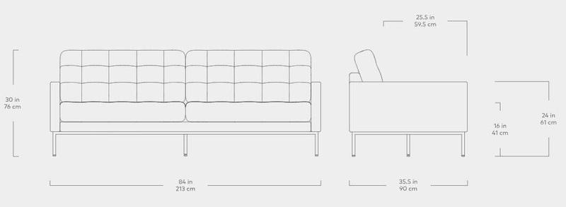 Towne Sofa Sofa Gus Modern 