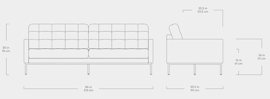 Towne Sofa Sofa Gus Modern 