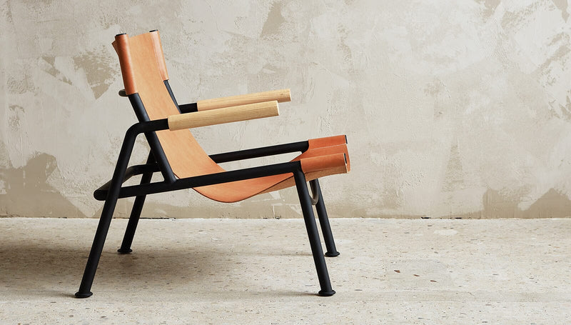 Wyatt Sling Chair lounge chair Gus Modern 