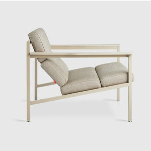 Halifax Chair lounge chair Gus Modern Andorra Almond/Latte 
