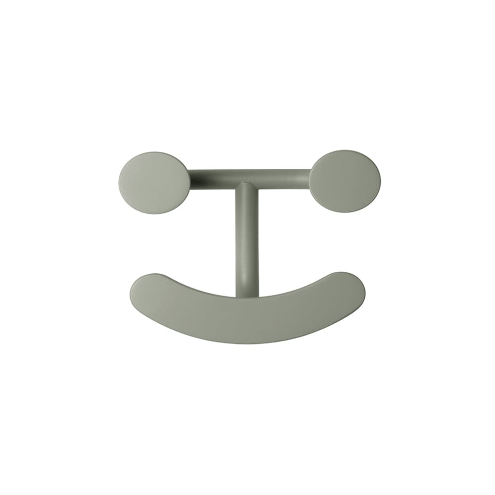 Happy Hook - Set of 4 Accessories Fritz Hansen Green Grey 