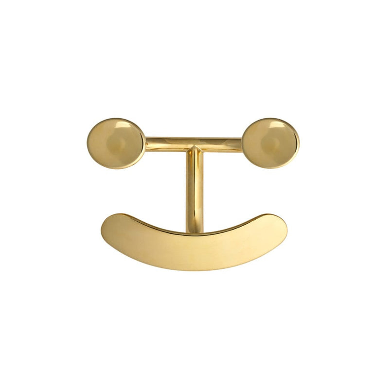 Happy Hook - Set of 4 Accessories Fritz Hansen Brass 
