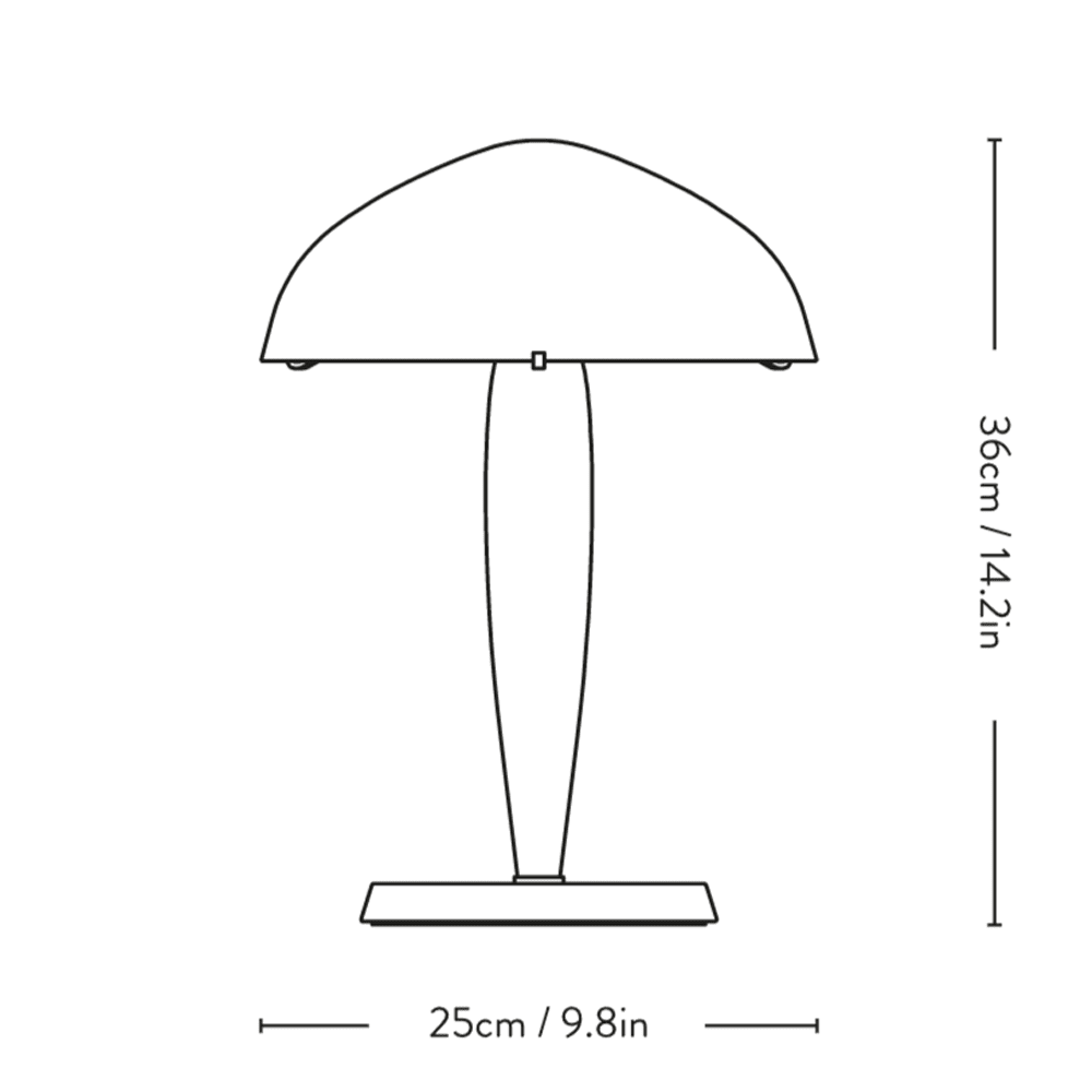 Herman Table Lamp SHY3 Table Lamps &Tradition 