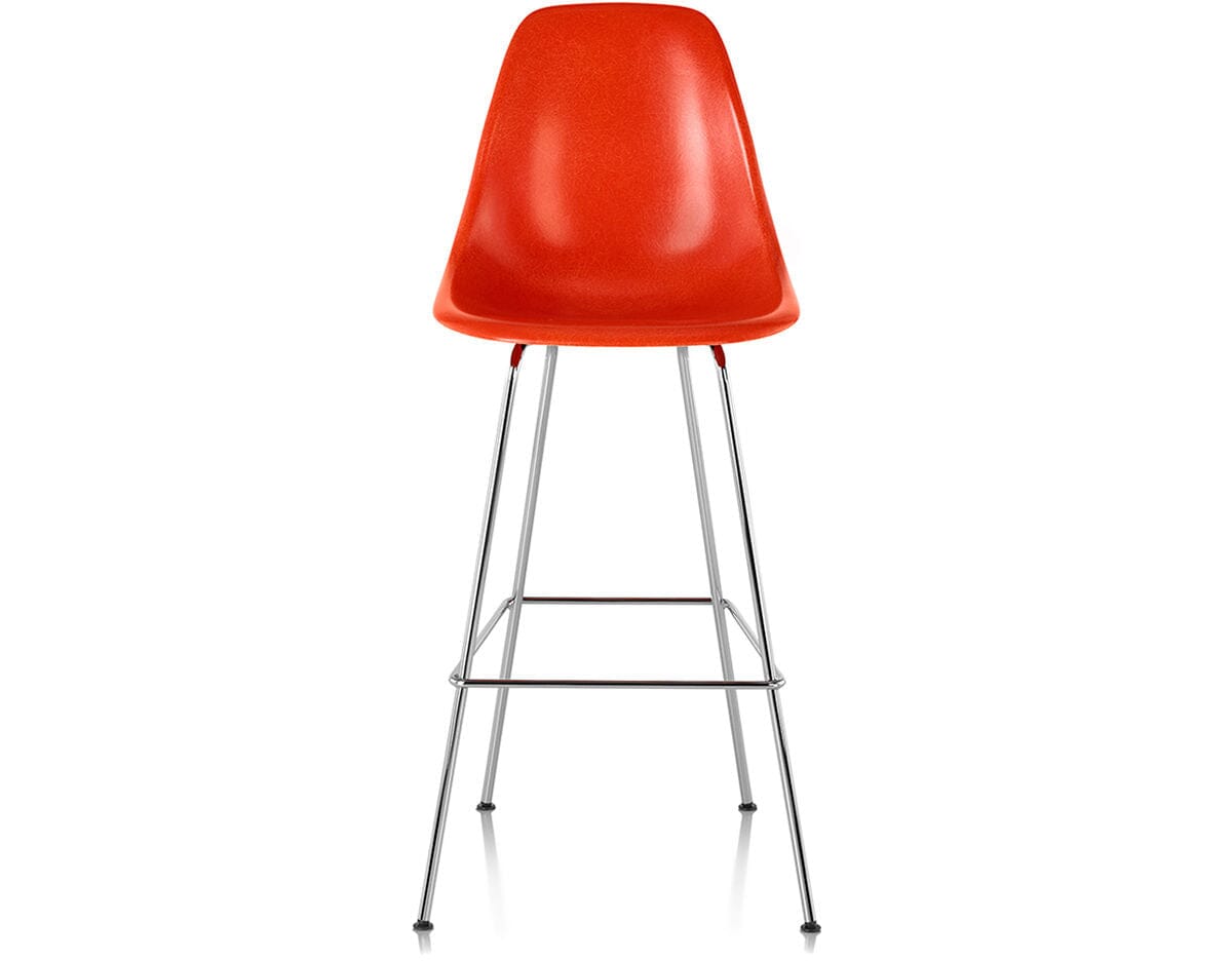 Eames Molded Fiberglass Bar Stool bar seating herman miller 