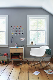 Eames Molded Plastic Armchair Rocker rocking chairs herman miller 
