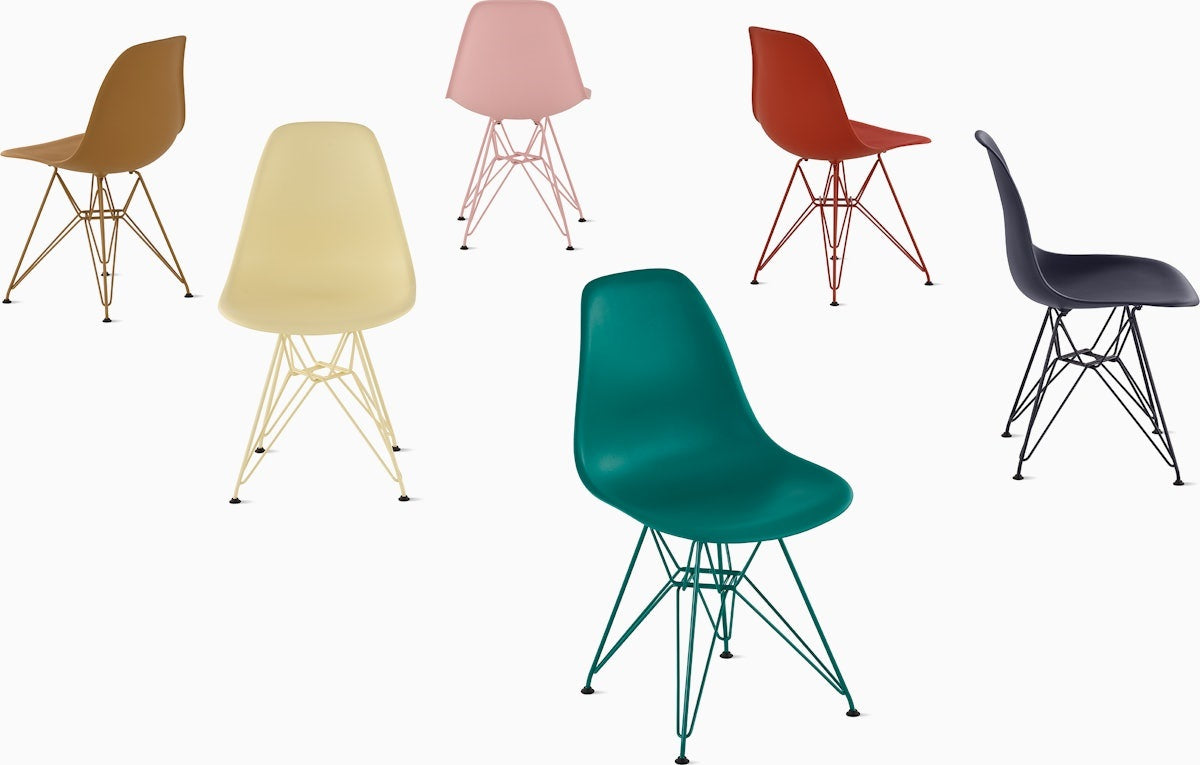 Eames Molded Plastic Side Chair, Herman Miller x HAY Side/Dining herman miller 